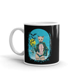 Cat Lady White glossy mug