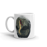 Cobra White glossy mug