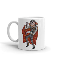 Dracula White glossy mug