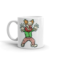 Evil Clown White glossy mug