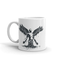 Fallen Angel White glossy mug