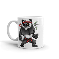 Kung Fu Panda White glossy mug