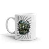 Space Ogre White glossy mug