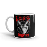 Lost Angeles White glossy mug