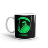 Cyberdeath White glossy mug