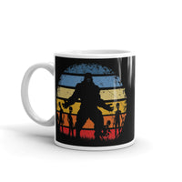 Cryptid Sun White glossy mug