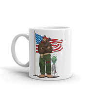 American Cryptid White glossy mug