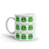 Alien Formation White glossy mug