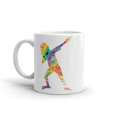 Alien Dab 1 White glossy mug