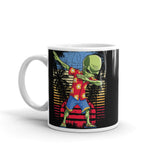 Alien Dab 4 White glossy mug