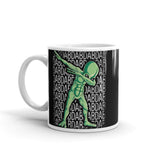 Alien Dab 7 White glossy mug