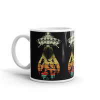 Dino Abduction 2 White glossy mug