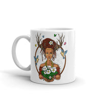 Gaea White glossy mug