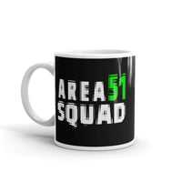 Area 51 Squad White glossy mug