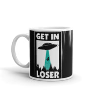 Get in Loser 3 White glossy mug