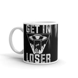 Get in Loser 5 White glossy mug