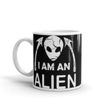 I am an Alien White glossy mug