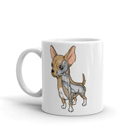 Chihuahua Alien White glossy mug