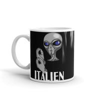 Italien White glossy mug