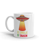 Taken 2 White glossy mug