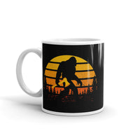 Bigfoot Axe White glossy mug