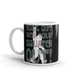 Rock Out with Your Squatch Out White glossy mug