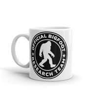 Official Bigfoot Research Team White glossy mug