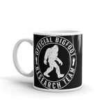 Official Bigfoot Research Team 2 White glossy mug