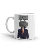 Propaganda Media White glossy mug