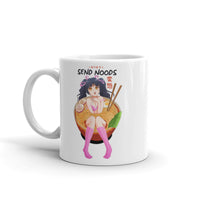Send Noods (Anime) White glossy mug