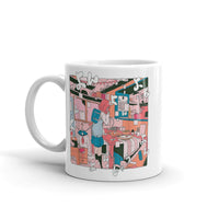 Retro Anime White glossy mug