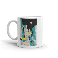 Retro Anime 2 White glossy mug