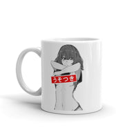 Lewd Anime White glossy mug