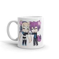 Kawaii Chibi White glossy mug