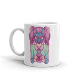 Toxic Anime White glossy mug