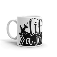 Life is a Journey 2 White glossy mug