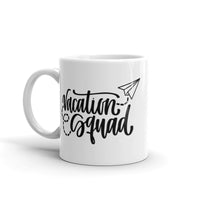 Vacation Squad White glossy mug