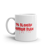 The Bloody Horror Punx (Text 3) White glossy mug