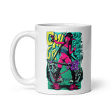 Oni Girl White glossy mug