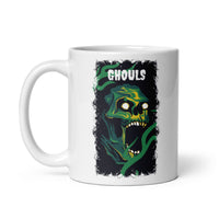 Ghouls White glossy mug