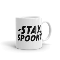 Stay Spooky White glossy mug