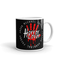 Horror Lover White glossy mug