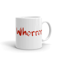 Whorror White glossy mug