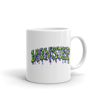 Monster White glossy mug