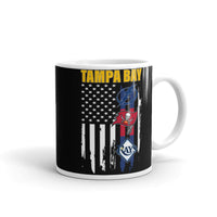 Tampa Bay White glossy mug