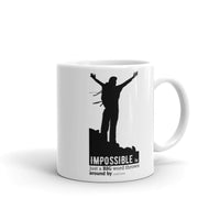 Impossible White glossy mug