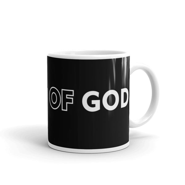 Woman of God White glossy mug