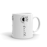 Faith White glossy mug