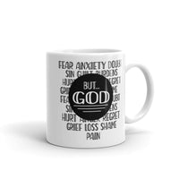 But... God White glossy mug