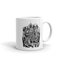 American Steampunk White glossy mug